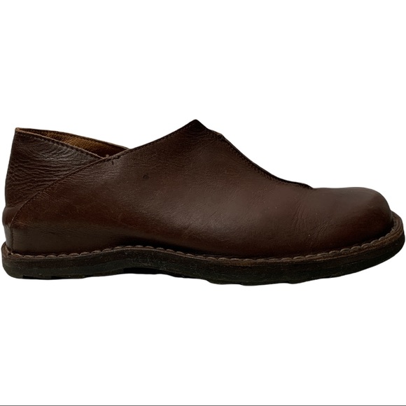 ALDO Brown Leather Men’s Shoes Made in Italy
